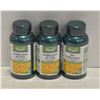 Image 1 : 3 NEW 50 X 250MG CAPSULE BOTTLES SOY ISOFLAVONES