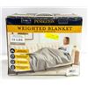 Image 1 : NEW PENDLETON WEIGHTED BLANKET, 15 LBS, 48IN X