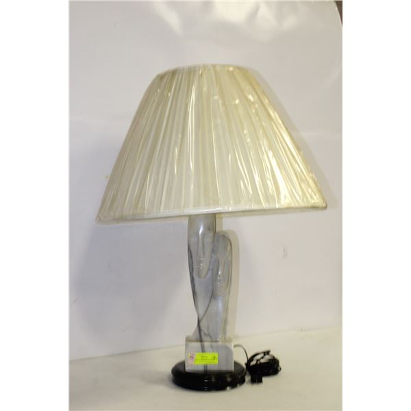 MODERN MARBLE SCULPTURE LAMP