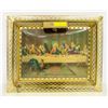 Image 1 : LIGHT UP TRAY WITH PAINTING "THE LAST SUPPER"