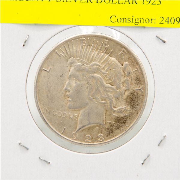 LIBERTY SILVER DOLLAR 1923