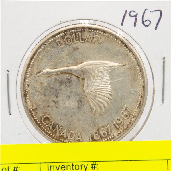 1967 CANADIAN SILVER DOLLAR