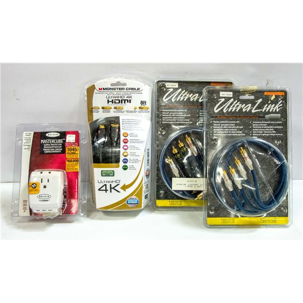 FLAT OF NEW HMDI/RCA CABLES