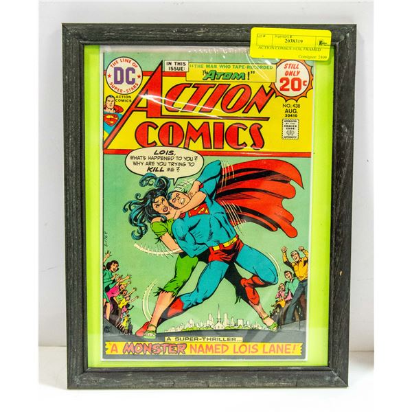 ACTION COMICS #438 FRAMED