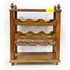 Image 1 : WOODEN WINE RACK