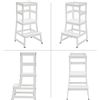 Image 3 : NEW REPACKED KIDS WHITE HELPER STEP STOOL/SEAT