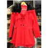 Image 1 : NEW ZEAGOO LADIES LARGE FAUX FUR COLLARED JACKET