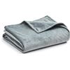 Image 1 : 15LBS GREY YNM WEIGHTED BLANKET WITH MINK SOFT