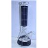 Image 1 : 14" BLACK CHECKERED BEAKER BONG WITH BOWL
