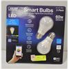 Image 1 : FEIT SMART BULBS WIFI 2 PACK, APP CONTROLLED