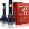 Image 1 : HIKARI LED HEADLIGHT KIT 10000 LUMEN COOL WHITE