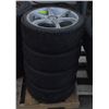 Image 1 : SET OF 4 SCEPTOR P205 / 40R17 TIRES WITH