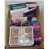 Image 1 : BOX  FULL OF OFFICE ITEMS INCLUDING NOTE PADS,