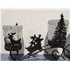 Image 2 : Winter scene 4 votive candle holder