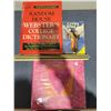 Image 1 : Websters College Dictionary, Vintage photo album, Crying wind book