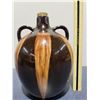 Image 2 : Vintage brown pottery jugs (one handle repaired)