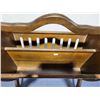 Image 2 : Vintage wooden magazine holder 17"x21"x10"