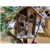 Image 4 : Birch bird house decoration