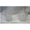 Image 1 : Glass Pitcher & Cookie Jar