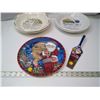 Image 2 : Pie Plates - (1) Christmas w/ Serving Spatula & (4) Other