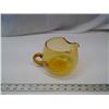 Image 6 : Amber Glass Punch Set - Glasses, Bowl & Ladle, Pitcher