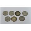 Image 2 : (7) CDN Silver 25 Cents