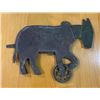 Image 2 : Antique Metal Donkey from Weather Vane