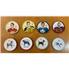 Image 1 : 1961-62 Sheriff Lushus Jelly & Puddings Hockey & Dog Coins