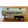 Image 1 : Vintage Exclusive Dairies Tin Tanker Trailer Made In Japan