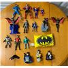 Image 1 : Lot of DC Action Figures - Superman, Cat Women, Batman, Robin, Riddler, Joker