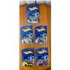 Image 1 : 2000, 2001 XS-IVE, 2002 Hyperliner,  Moto-Crossed, Roll Cage, Hummer - NOS Hot Wheels Cars x 5