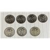 Image 2 : USA 2000, 2001, 2002, 2004, 2005, 2006, 2015 Ten Cent Dimes Coins x 7
