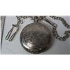 Image 2 : Pocket watch - Locomotive Motif- quartz- working order