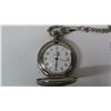 Image 3 : Pocket watch - Locomotive Motif- quartz- working order