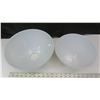 Image 3 : Two Vintage TRT-Light Shades - One 8" Diameter, one 10" dia.