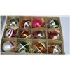 Image 2 : Box of Vintage Christmas tree ornaments