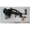 Image 1 : Antique hand food grinder - stamped "model"