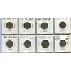 Image 1 : Lot of 8 U.S. Liberty Head and Buffalo Nickels 1911 – 1937. Includes 1911, 1912, 1927, 1928, 1935, 1