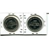 Image 2 : Lot of 2 The Battlefords, Sask. 2004 100th Anniversary Trade Dollars. Uncirculated.