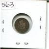 Image 2 : 1899 Canadian Victorian Silver 5 Cents. F-12.