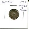 Image 1 : Great Britain. 1937 Silver 3 Pence. VF-20.