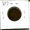 Image 2 : U.S. ND 2 Cents. Date Worn Off but issued from 1864 to 1873. About Good.