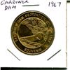 Image 1 : 1967 Gardner Dam Dedication Medal. Dedicated by Prime Minister Pearson & Premier Thatcher. Bronze. B