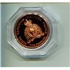 Image 2 : 1873 – 1973 Royal Canadian Mounted Police Centennial Bronze Medal. BU. Housed in a hard plastic case