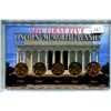 Image 1 : The First Five Lincoln Memorial Pennies. 1959D, 1960D, 1961, 1962 & 1963. All BU Red. Housed in a Mo