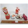 Image 1 : 6 Antique Christmas Decorations Santa Ect.