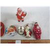 Image 2 : 6 Antique Christmas Decorations Santa Ect.