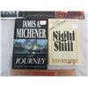 Image 3 : 4 Steven King and 1 James Mitchener Books