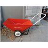 Image 2 : 1960's Child Size Wheel Barrow by Radio Flyer Co.  Beautiful Condition