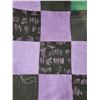 Image 2 : Patchwork quilted blanket Approx. 60"x60"
